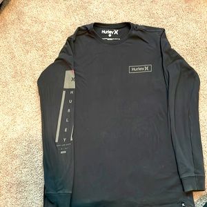 BOYS LARGE HURLEY LONG SLEEVE SHIRT- very gentle condition.